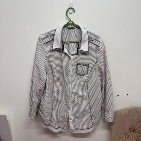 Vintage CJ Banks Button up - Picture 1 of 2